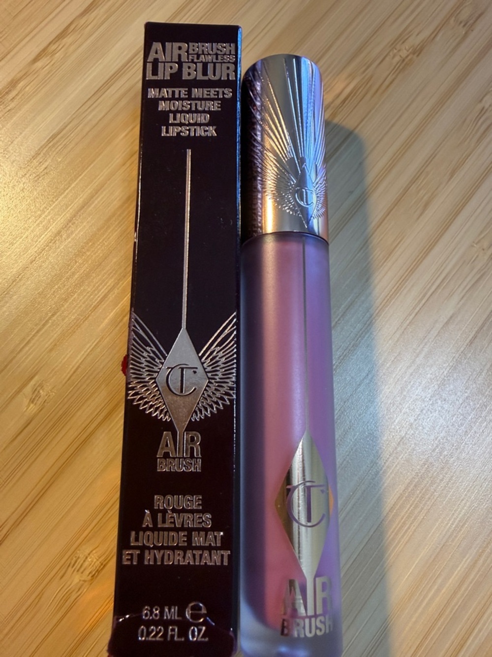 Charlotte Tilbury Airbrush Lip Blush Liquid Lipstick — Rose Blu